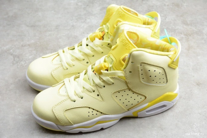 Cheap Air (GS) Floral 543390-800 Yellow Jordan Retro Dynamic 6 0716